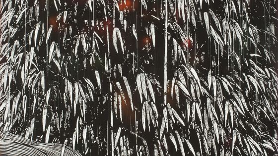 Stranded, acrylique sur panneau de bois, 2014, 175 x 122 cm - Galerie Maeght, Paris