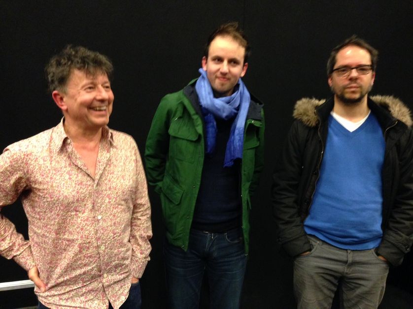 Yannick Jaulin, Quentin Lelclerc et Michel Pimpant