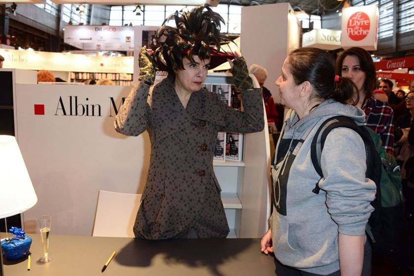 Même Amélie Nothomb n'a signé qu'une poignée d'ouvrages à Livre Paris 2016