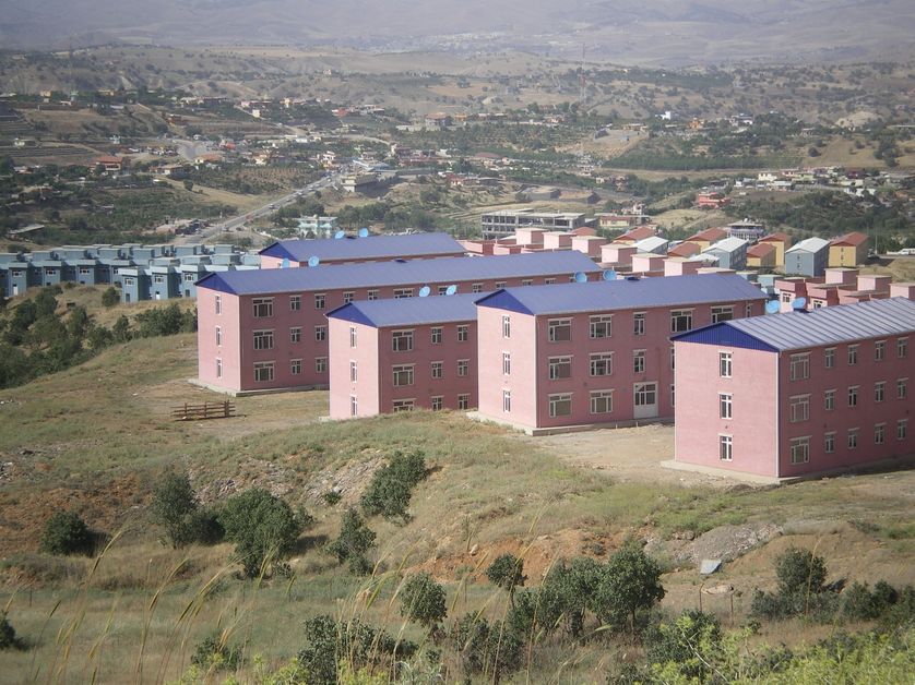 Zone agricole autour de Suleymaniye, Irak