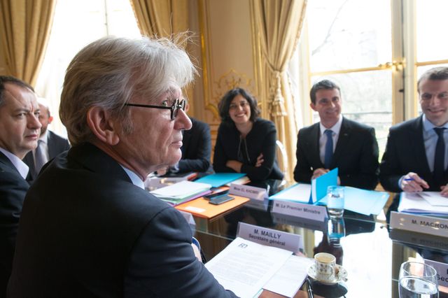 JC Mailly a Matignon