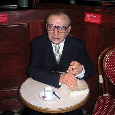 Jean-Paul Sartre au Musée Grévin