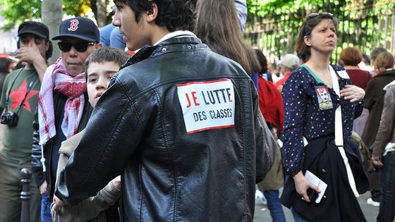 Défilé du 1er mai 2012 à Paris - Blandine Le Cain