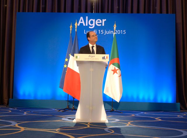 Hollande s'est rendu en Algérie en juin dernier.