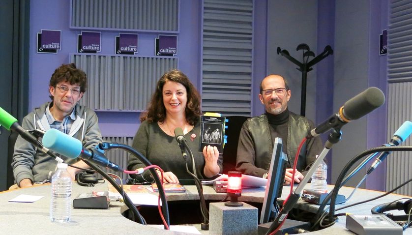 France Culture, studio 153... Mat Jacob, Aline Pailler & Jérôme Baschet