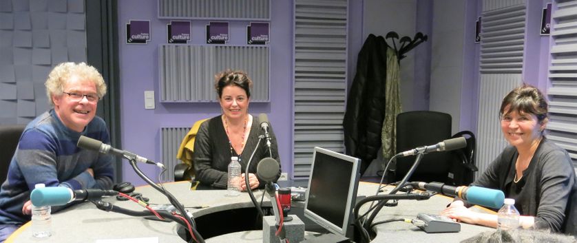 France Culture, studio 153... Philippe Dorin, Aline Pailler & Sylviane Fortuny