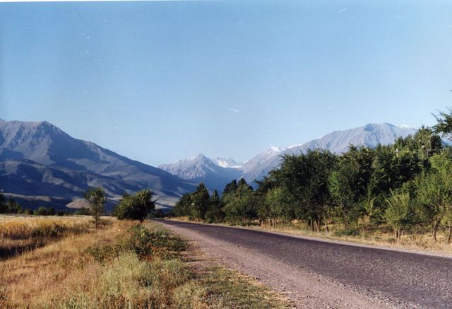 Paysage du Kirghizistan