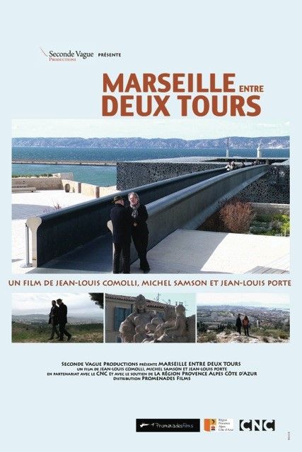 J-Louis Comolli-affiche du film "Marseille entre deux tours"