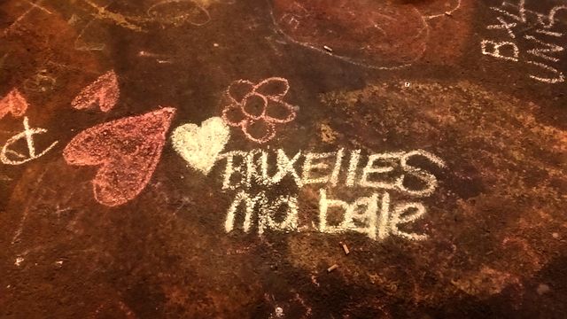 Hommages aux victimes des attentats à Bruxelles