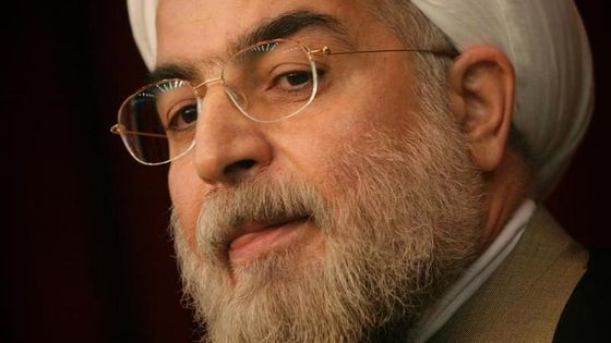 Le président iranien Hassan Rohani. - Morteza Nikoubazl