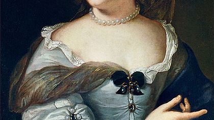 Portrait Marie de Rabutin-Chantals, Marquise de Sévigné. - Claude Lefèbvre (1632–1675)