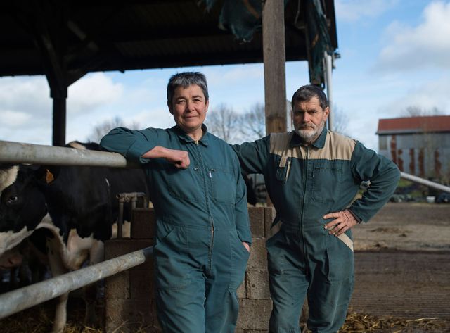 Marcel et Sylvie Thébault, exploitants agricoles expulsables, se disent "sereins"