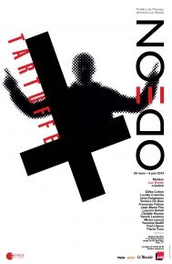 Affiche "Tartuffe" à l'Odéon