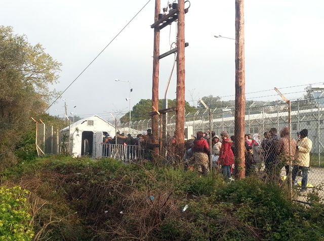 Camp de retention de Moria