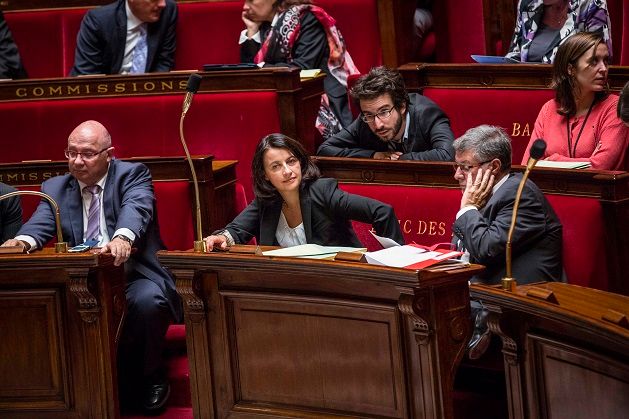 Cécile Duflot à l'Assemblée Nationale lors du vote du projet de loi ALUR sept 2013
