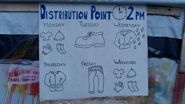 Point distribution Calais