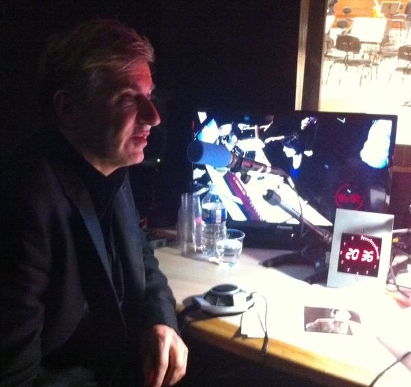 Jean-Yves Thibaudet (Cabine Auditorium Radio France - Photo : Nelly Portal)