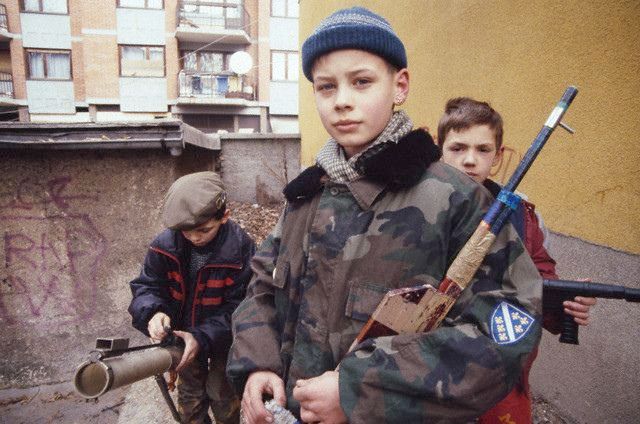 Enfants de la guerre - Sarajevo