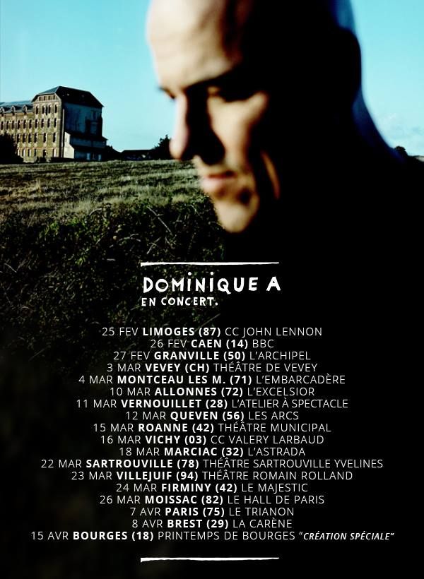 Dominque A en tournée