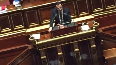 Bruno Retailleau, président du groupe "Les Républicains" au Sénat ©Radio France - Stéphane Robert