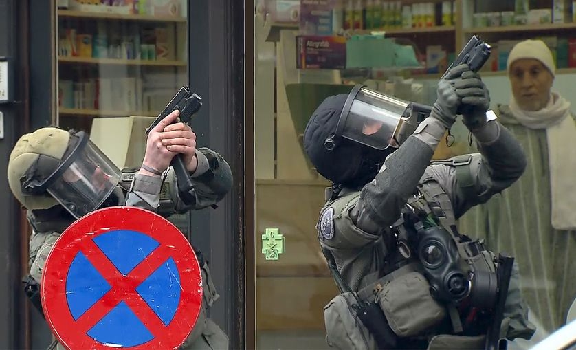 Opération qui a conduit à l'arrestation de Salah ABDESLAM à Molenbeek