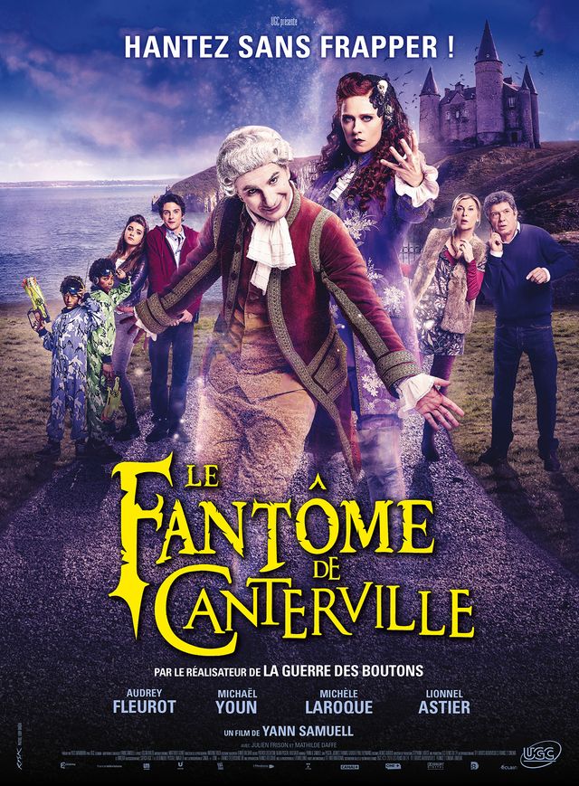 Affiche "Le fantôme de Canterville" d'Yann Samuell avec Audrey Fleurot et Michael Youn