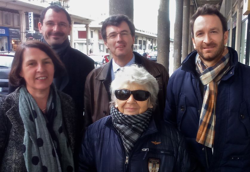 A. Haudiquet, S. Wanstok, P. Galichon, V. Duteurtre et Little Bob