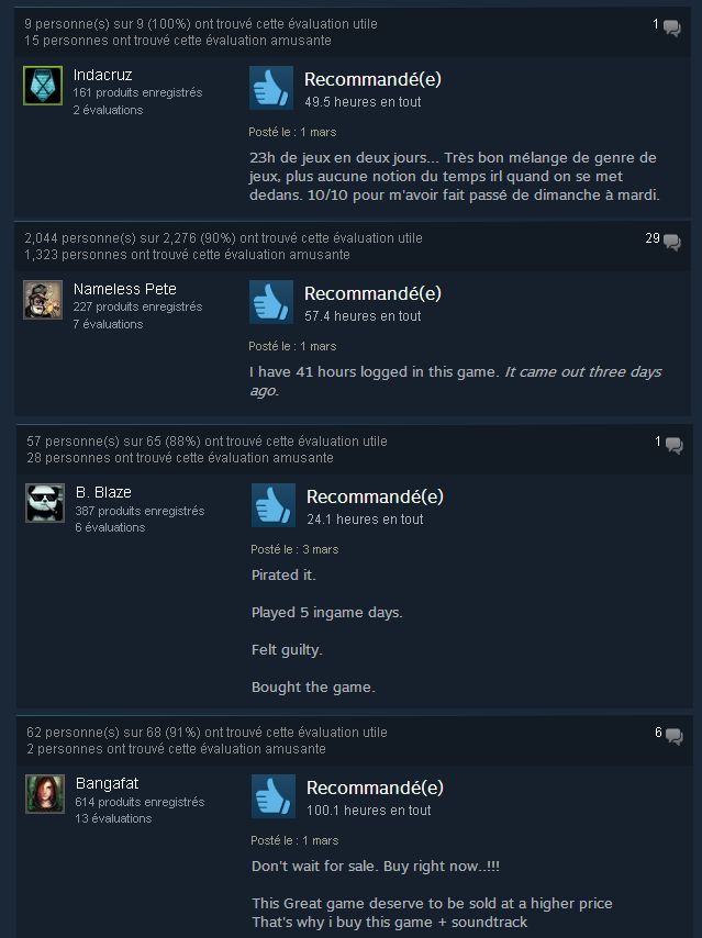 Beaucoup d'amour pour Stardew Valley