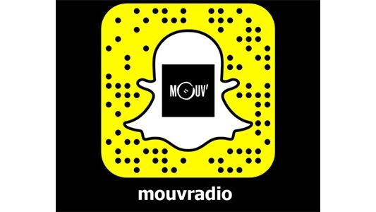 Suis ta radio Hip Hop sur Snapchat : mouvradio