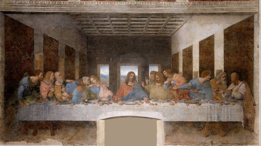 La Cène, peinture réalisée par Léonard de Vinci