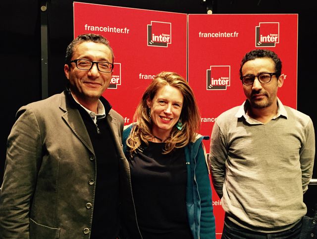 Kamal Redouani, Pascale Bourgaux et Lemine Ould Salem