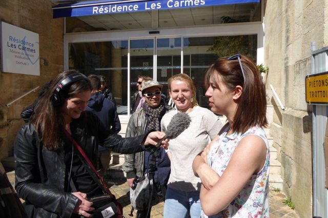 Grève à la résidence des Carmes