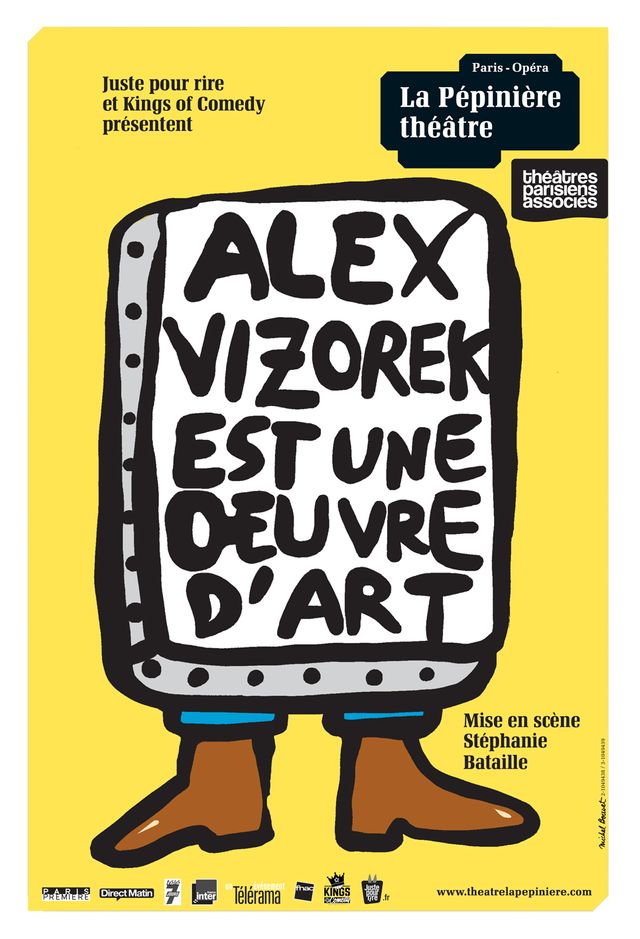 Spectacle d'Alex Vizorek