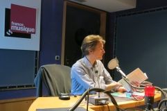 France Musique, studio 143... Philippe Venturini ©Annick Haumier-Radio France