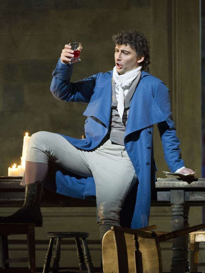 Jonas Kaufmann dans "Andrea Chenier" au Royal Opera House de Londres en 2015