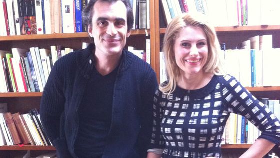 Raphaël Enthoven et Michèle Daniel, sosie de Julia Roberts ©Radio France - Alain Lewkowicz