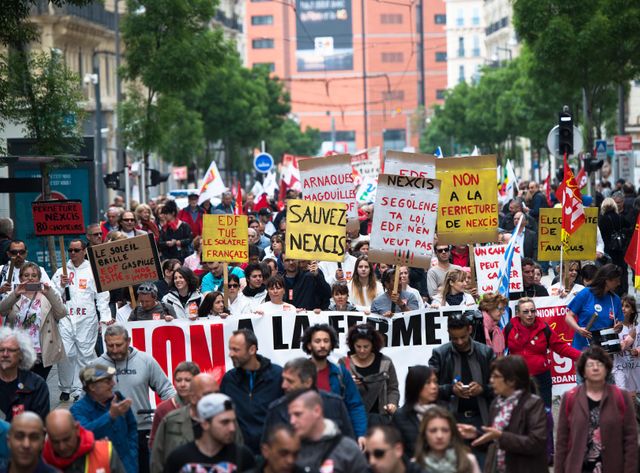 Défilé du 1er mai 2015 à Marseille