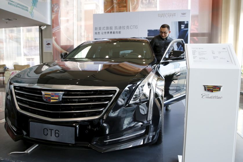 La Cadillac CT6, vendue à Pékin