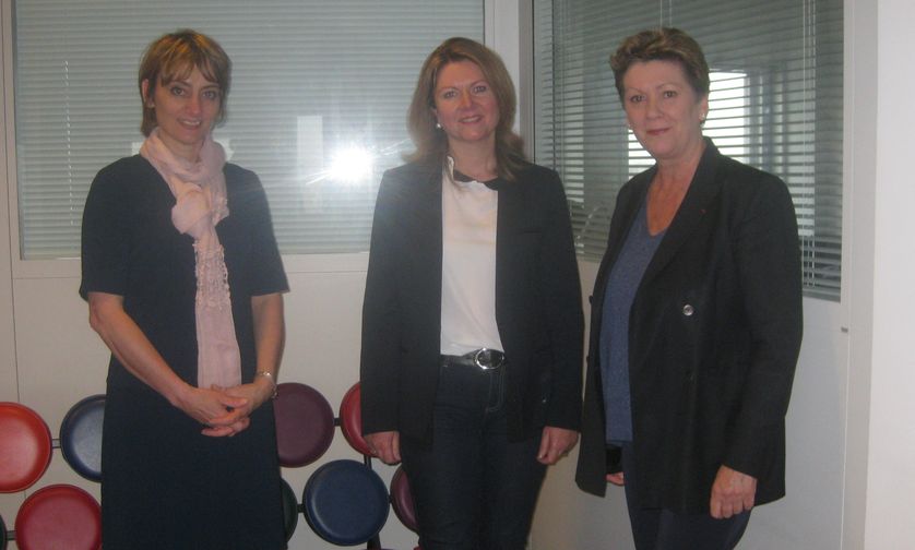 Hélène Romano, Violaine Blain, Florence Rault