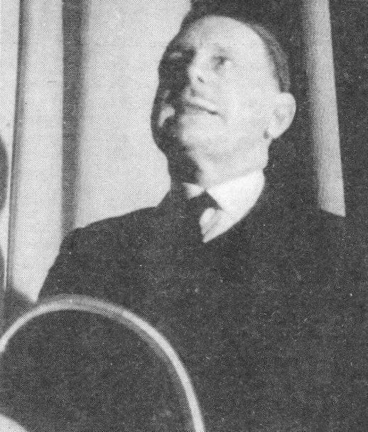 Bernard Faÿ donnant une conférence sur le "Rôle de la Franc-Maçonnerie dans la Révolution de 1789" le 11/01/1943