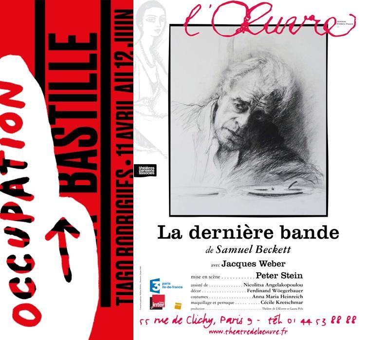 Occupation de Tiago Rodrigues, La Dernière Bande