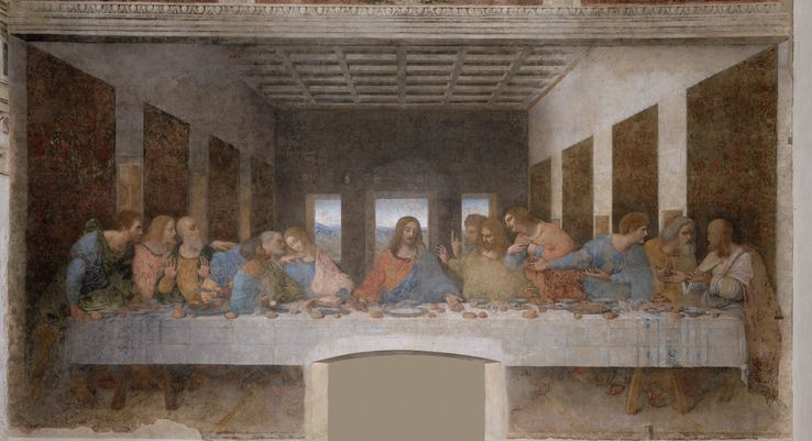 La Cène, peinture réalisée par Léonard de Vinci