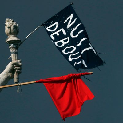 Nuit Debout place de la République à Paris