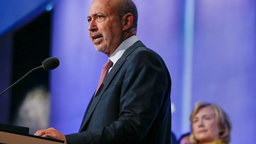Lloyd Blankfein lors d'une conférence organisée par la Clinton Global Initiative
