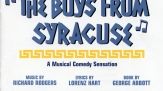 The boys from Syracuse (1938) 1997 New York recording