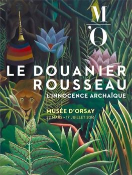 Affiche Le Douanier Rousseau au Musée d'Orsay
