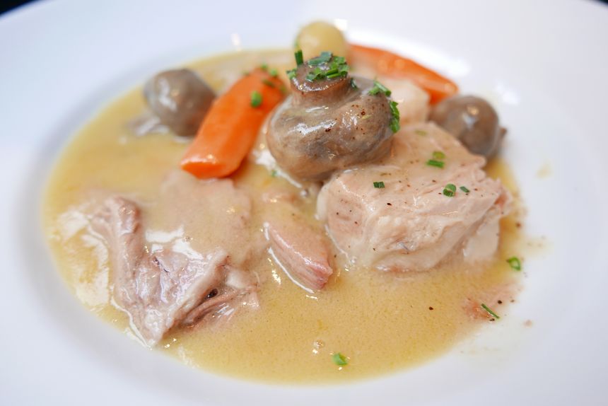 Blanquette de veau - Restaurant Les Arlots