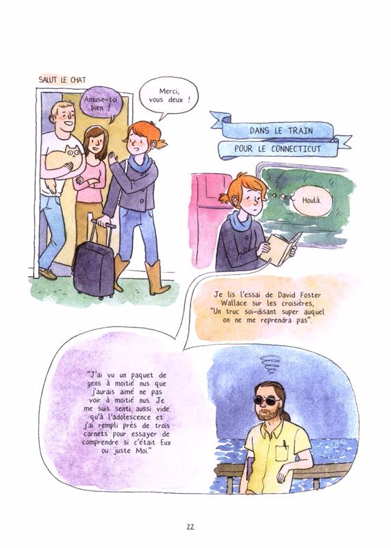 Planche de Ligne de flottaison, Lucy Knisley