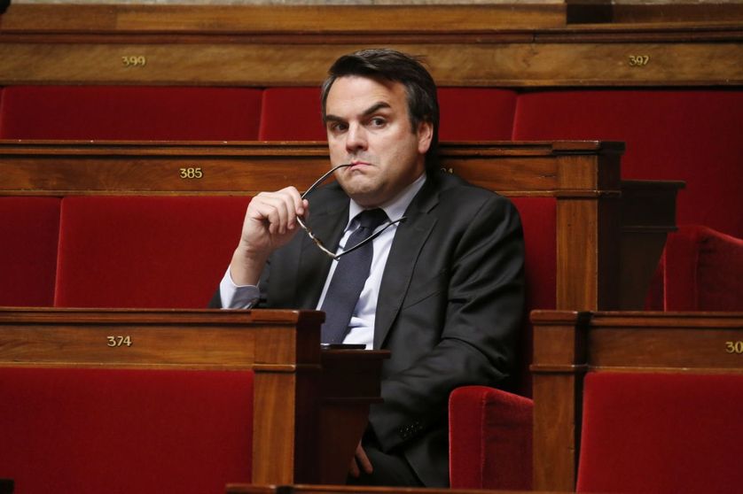 Thomas Thévenoud à l'Assemblée nationale en 2014