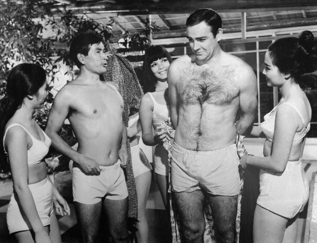 James Bond, On ne vit que deux fois, Sean Connery et Tetsuro Tamba (1968)